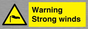 Warning Strong winds