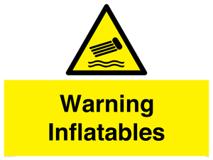 Warning Inflatables