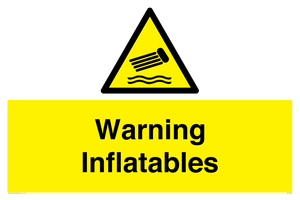 Warning Inflatables