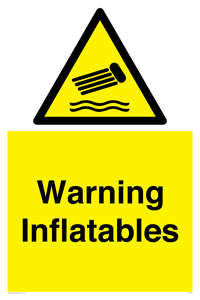 Warning Inflatables