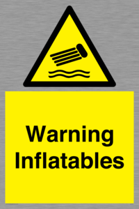 Warning Inflatables