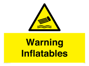 Warning Inflatables