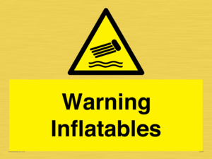 Warning Inflatables