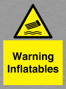 Warning Inflatables