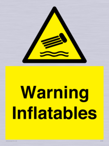 Warning Inflatables
