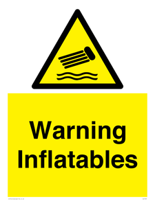 Warning Inflatables
