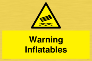 Warning Inflatables