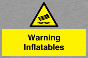 Warning Inflatables