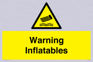 Warning Inflatables