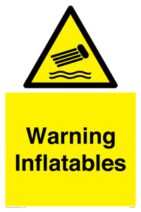 Warning Inflatables