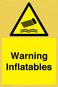 Warning Inflatables