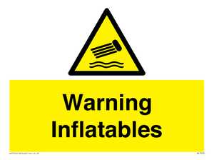 Warning Inflatables