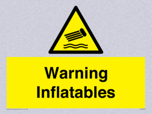 Warning Inflatables