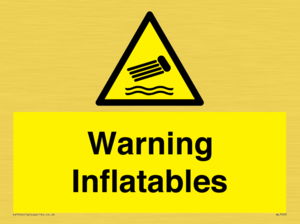 Warning Inflatables
