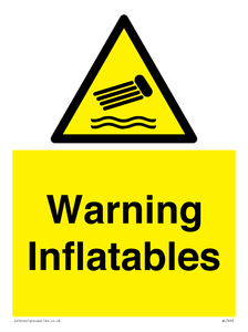 Warning Inflatables