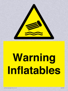 Warning Inflatables