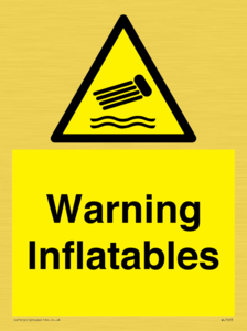 Warning Inflatables