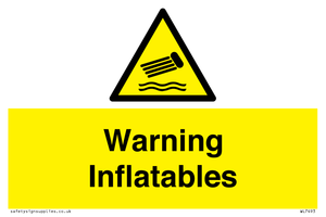 Warning Inflatables