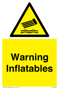 Warning Inflatables