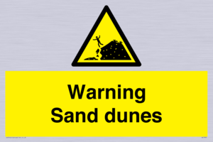 Warning Sand dunes