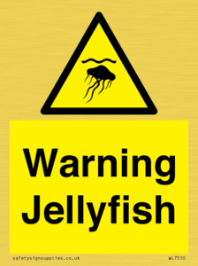 Warning jellyfish