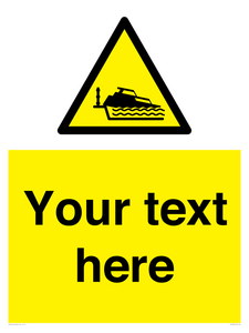 Custom warning grounding cruiser on lock cill