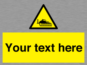 Custom warning grounding cruiser on lock cill