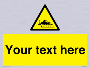 Custom warning grounding cruiser on lock cill