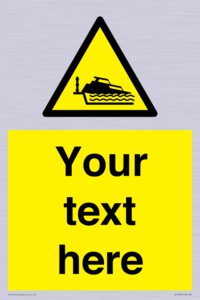 Custom warning grounding cruiser on lock cill