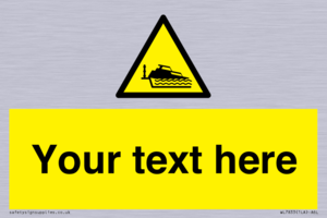 Custom warning grounding cruiser on lock cill