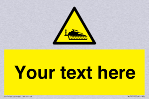 Custom warning grounding cruiser on lock cill