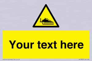 Custom warning grounding cruiser on lock cill