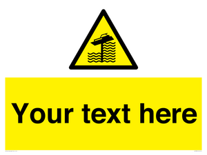 Custom warning grounding on weir