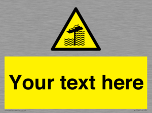 Custom warning grounding on weir