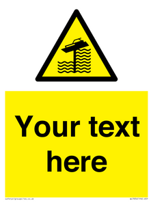 Custom warning grounding on weir