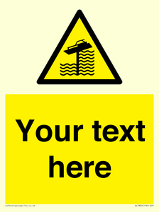 Custom warning grounding on weir