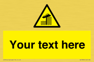 Custom warning grounding on weir