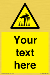 Custom warning grounding on weir