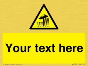 Custom warning grounding on weir