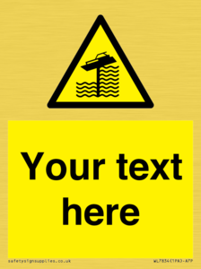 Custom warning grounding on weir