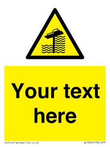 Custom warning grounding on weir