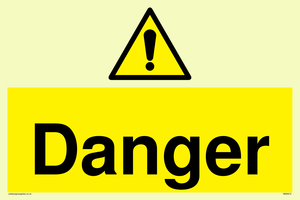 Danger Lift machinery