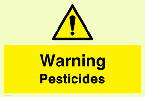 warning pesticides