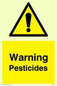 warning pesticides