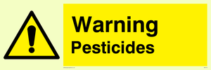 warning pesticides