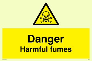 danger harmful fumes