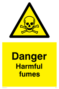 danger harmful fumes