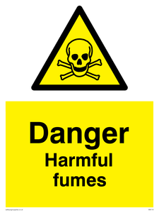 danger harmful fumes