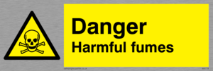 danger harmful fumes