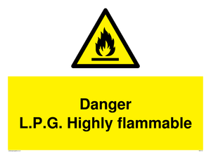 l.p.g. highly flammable